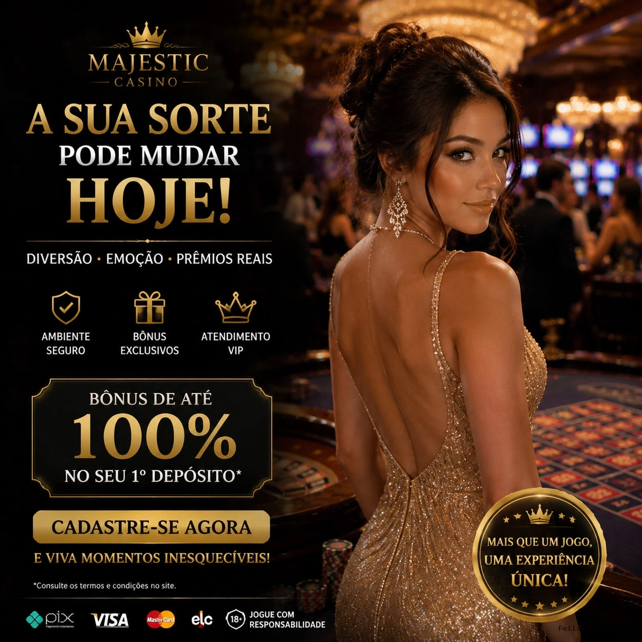 Comparação APP mobile vs versão web da Felizlpg